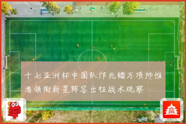 十七亚洲杯中国队邝兆镭万项帅惟浩领衔新星阵容出征战术观察